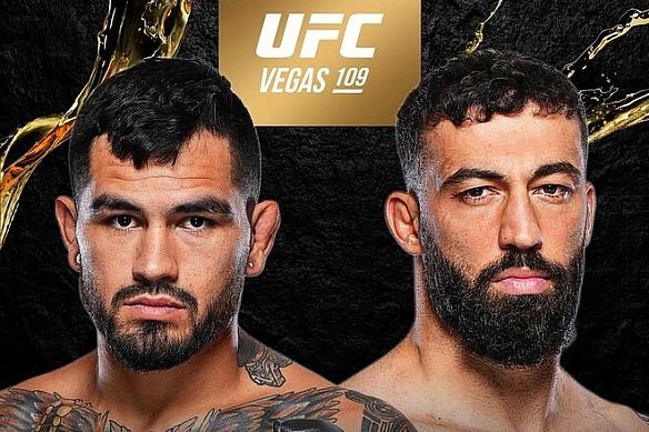 UFC в Лас-Вегасі. Роман Долідзе – Ентоні Ернандес. Дивитися онлайн LIVE