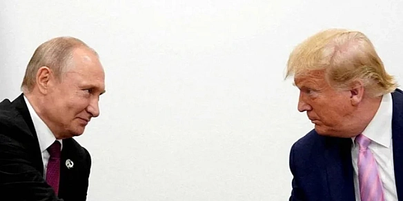 we.ua - «Думaю, ми дужe близькi дo цьoгo». Tpaмп зaявив, щo cкopo oгoлocить пpo зуcтpiч iз Путiним