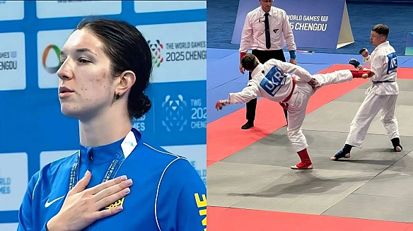Плавчиня та боєць джиу-джитсу з України стали чемпіонами в другий день Всесвітніх ігор-2025