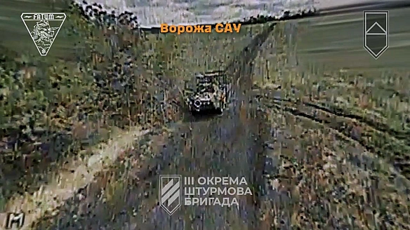 Воїни 3 ОШБр знищили танк, САУ росіян, а також пошкодили вантажівки й легкові авто на Харківщині. ВІДЕО