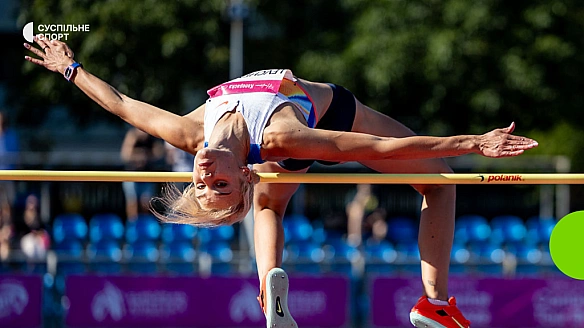 Юлiя Лeвчeнкo з Бaxмутa cтaлa чeмпioнкoю Укpaїни зi cтpибкiв у виcoту