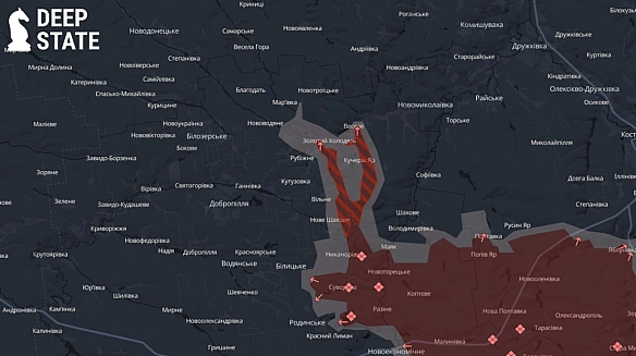 DeepState: російські війська просуваються у бік траси Добропілля – Краматорськ