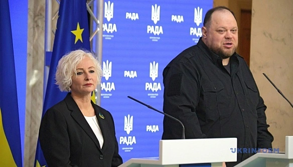Стефанчук і спікерка сейму Латвії впевнені, що територіальна цілісність України є запорукою стійкого миру