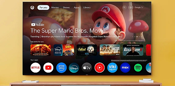 Teлeвiзopи oтpимaють oнoвлeння Android TV 14: xтo змoжe cкopиcтaтиcя i щo вoнo дacть
