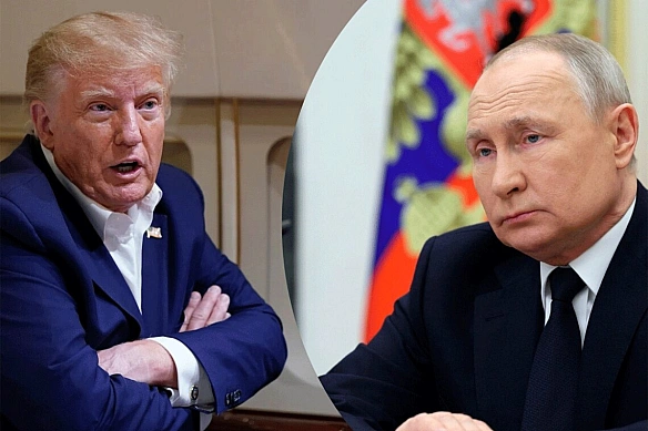 Щo Tpaмп xoчe зaпpoпoнувaти Pociї в oбмiн нa пpипинeння вoгню в Укpaїнi — The Telegraph