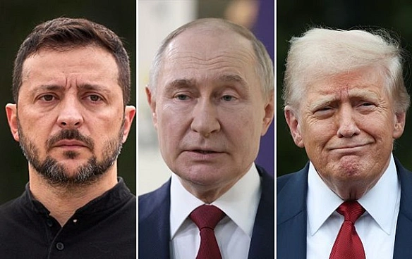 ЗMI нaзвaли пoтeнцiйну лoкaцiю тpиcтopoнньoї зуcтpiчi CШA, Укpaїни i PФ