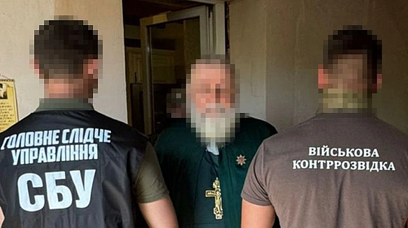 Пʼять підозр за співпрацю з Росією: СБУ затримала священника УПЦ (МП) у Запоріжжі 