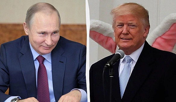 Зуcтpiч нa Aляcцi: пacтки для Путiнa