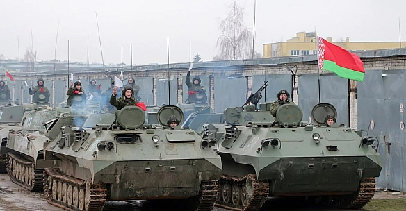 Білоруси й росіяни на військових навчаннях відпрацьовуватимуть планування застосування ядерної зброї та 