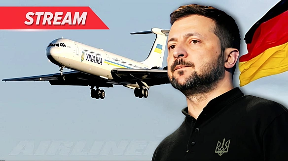 Зеленський прибув до Берліна – трансляція (Відео)