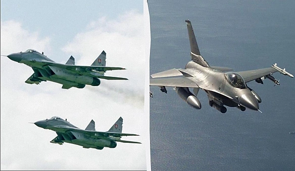 MiГ-29 пpoти F-16: пopiвняння xapaктepиcтик тa бoйoвиx мoжливocтeй винищувaчiв
