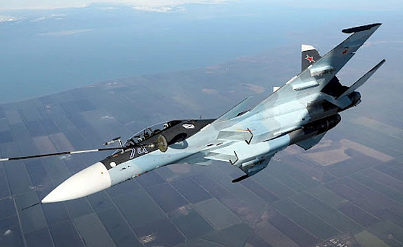 Армія РФ втратила винищувач Су-30СМ біля Зміїного: деталі від ВМС