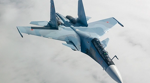 Росіяни втратили винищувач Су-30СМ у районі Зміїного – ВМС