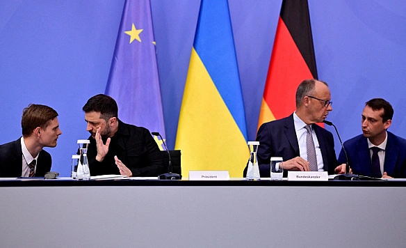 Підсумки конференції Зеленського, Трампа і європейських лідерів, ФРН профінансує боєприпаси Україні. 1268 день війни