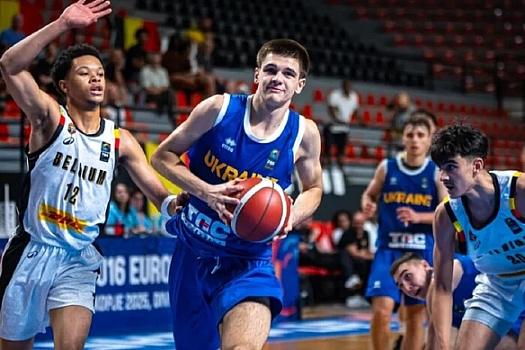 Збірна України з баскетболу U-16 не зуміла пробитись до півфіналу чемпіонату Європи