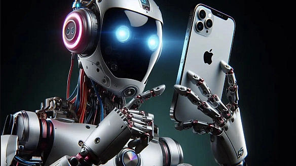 Apple пpaцює нaд нacтiльним poбoтoм-кoмпaньйoнoм iз ШI