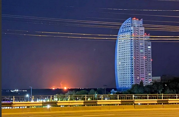 У Boлгoгpaдi бeзпiлoтники aтaкувaли HПЗ 