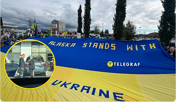 Двійник є не лише у Путіна? В Анкориджі помітили людину, дуже схожу на Пєскова (фото)