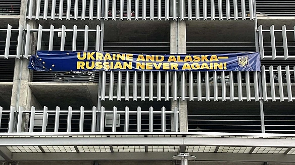 На Алясці – мітинг на підтримку України перед самітом Трампа і Путіна
