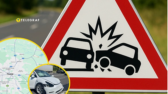 Під Львовом сталася потрійна автотроща, постраждало багато людей (фото)