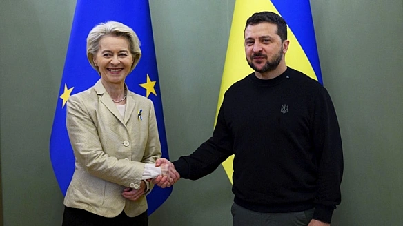 Зеленський прибув до Брюсселя для участі в засіданні «Коаліції охочих»