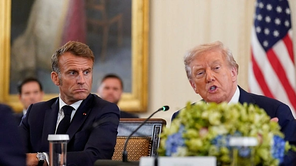 Макрон і Мерц у дискусії з Трампом заявили про необхідність перемир’я у війні РФ та України