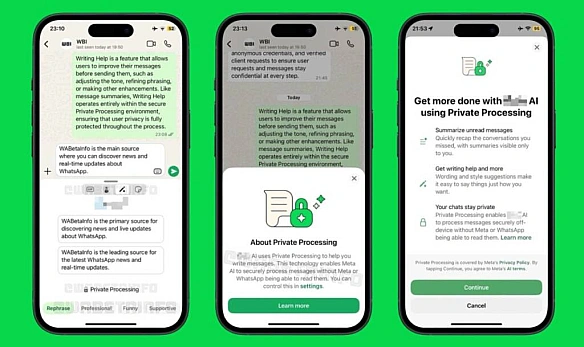 WhatsApp тестує AI-помічника для підказок у написанні повідомлень на iPhone