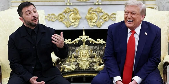 Стало відомо, якими подарунками обмінялися Зеленський і Трамп у Білому домі