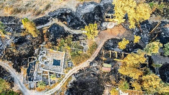 Лісова пожежа відкрила стародавнє село Віфсаїда, згадане у Біблії