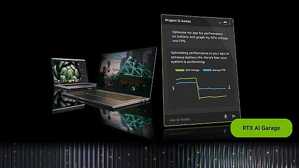 AI-помічник для геймерів NVIDIA Project G‑Assist отримав підтримку слабких відеокарт