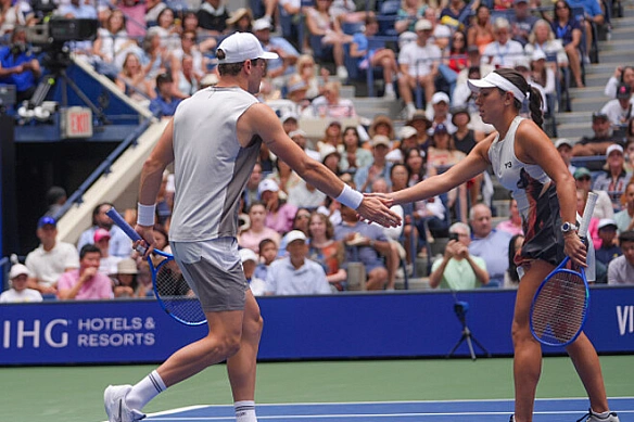 Мінус фаворити, без Радукарас. Визначено пари 1/2 фіналу мікста US Open