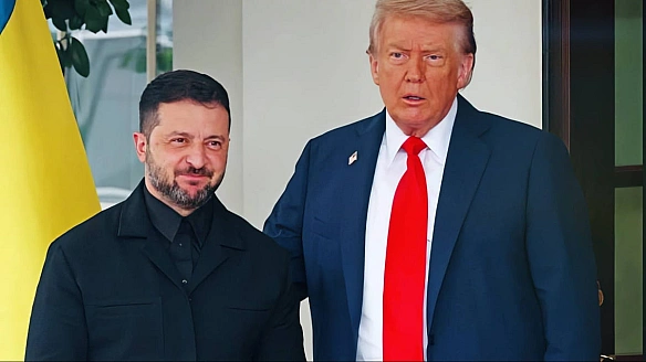 Зеленський одягнув костюм для зустрічі з Трампом, як готувалися до важливої зустрічі у Білому домі (Відео)
