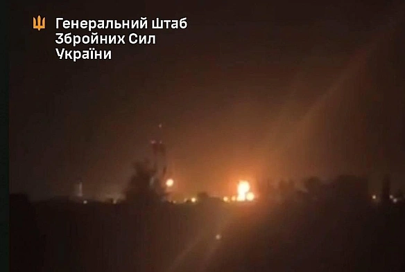 У Генштабі заявили про ураження Новошахтинського заводу нафтопродуктів та ще низки важливих об’єктів окупантів