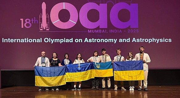 Українські школярі виграли п’ять медалей на міжнародній олімпіаді з астрономії (ФОТО)