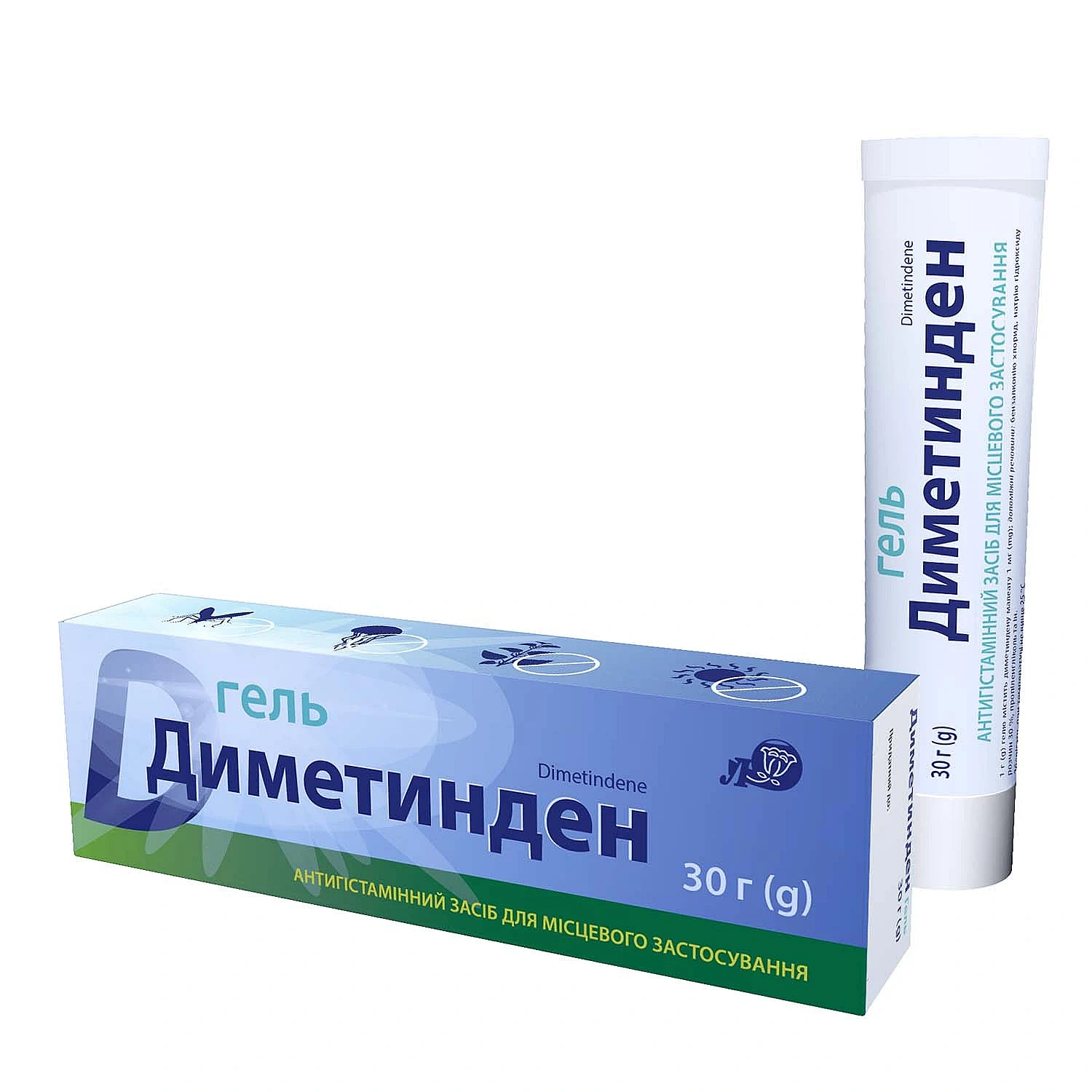 Диметинден гель 0,1 % від АТ 