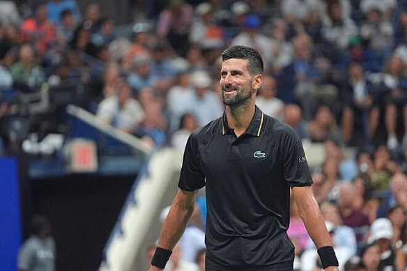 ВІДЕО. Джокович обіграв американця на старті US Open, встановивши рекорд GS