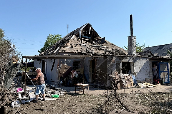 Російські війська 25 серпня обстріляли Лиманську громаду на Донеччині. Є загиблий та поранений