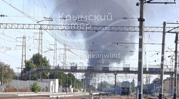 У Криму прогриміли вибухи, заявляють про атаку на залізничну інфраструктуру