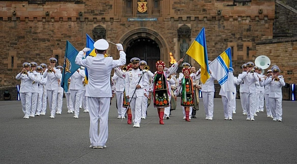 Оркестр ВМС України переміг на міжнародному фестивалі у Шотландії (ФОТО)