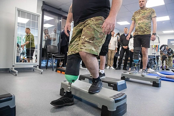 У Києві за підтримки Берліна відкрили сучасний протезний центр Human Titan