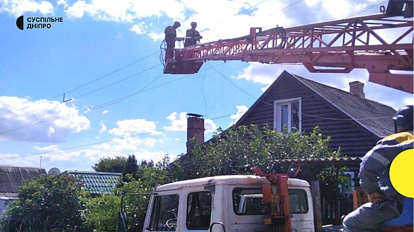 Впродовж тижня енергетики відновили електропостачання для 75 тисяч родин Дніпропетровщини