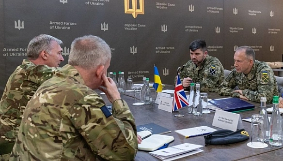 Сирський обговорив із керівництвом Штабу оборони Британії співпрацю та потреби Сил оборони