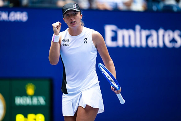 Свьонтек віддала сет 66-й ракетці, але зуміла вийти в 1/16 фіналу US Open