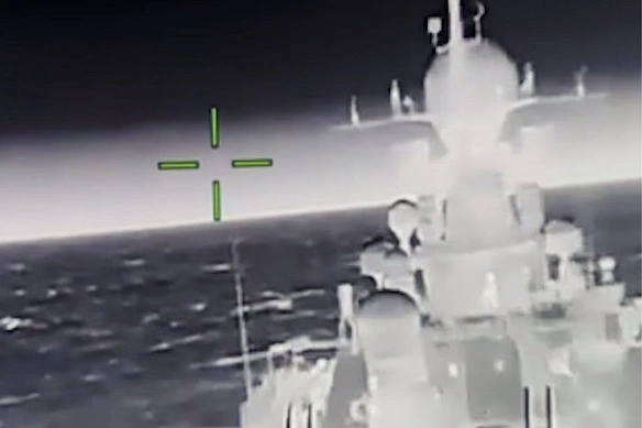 Воїни ГУР уразили російський ракетний корабель в Азовському морі