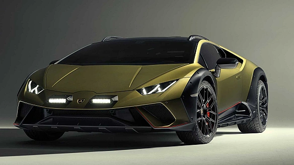 У Києві засвітився унікальний спорткар Lamborghini Huracan Sterrato (відео)