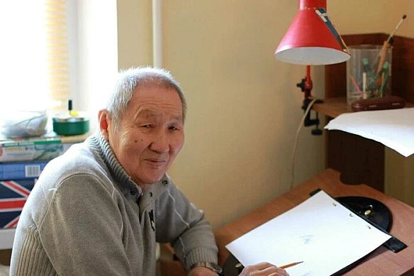 Пішов з життя автор «Острова скарбів», Народний художник України Радна Сахалтуєв