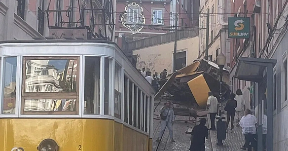У Лісабоні сталася аварія на фунікулері: загинули троє людей, ще 20 постраждали
