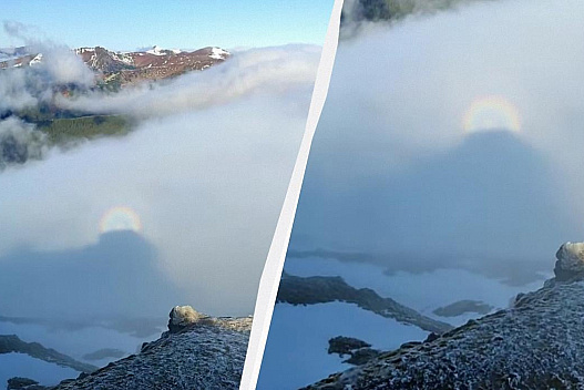 У Карпатах з'явився Брокенський привид: таємничий силует потрапив на відео - we.ua