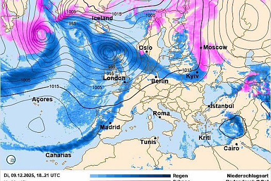 Мокрий сніг та дощі накриють частину України — погода від Діденко - we.ua
