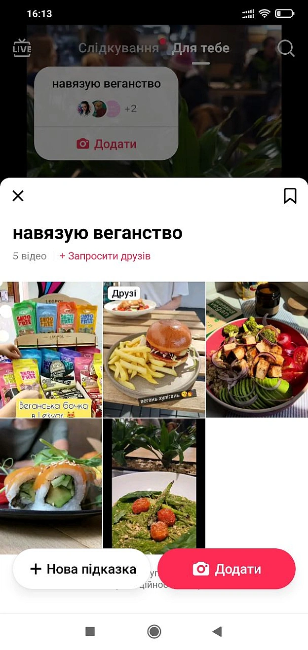 Флешмоб у тіктоці 